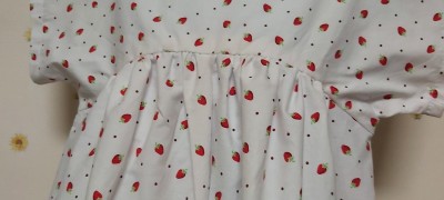 ROBE FILLE MANCHES COURTES - TOUS COLORIS SUR COMMANDE